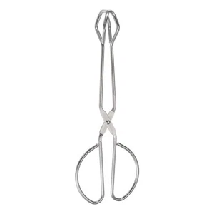 Pinzas de tijera de acero inoxidable pinzas para barbacoa de 10" - Imagen 1 de 7