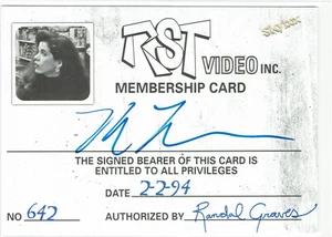 Clerks Skybox 2017 Auto Autograph RST Video Inc. A-KL Kimberly Loughran - Picture 1 of 1
