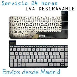 Teclado Para Portatil Hp Stream 13-c077nr Español Sin Marco Blanco dsd Madrid - Imagen 1 de 5