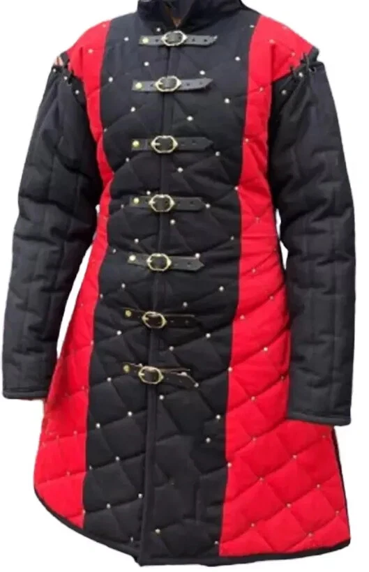 Medieval Padded gambeson For historical & SCA LARP Costume Armor Reenactment - Image 1 of 4