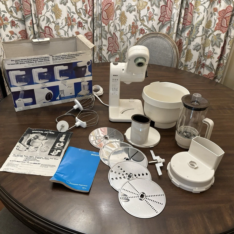 Bosch UM42 Compact Mixer Blender Food Processor Bread Kneader Chop Slicer Shred - Image 1 of 4