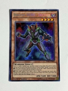 Elemental HERO Tempest (SGX2-ENA21) Secret Rare - 1st Edition - Picture 1 of 2