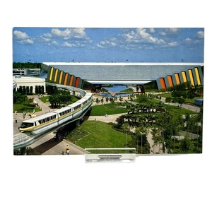 1982 Walt Disney World EPCOT Universe of Energy Postcard Unused Monorail 4 x 6" - Picture 1 of 2