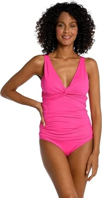 Купальник-танкини женский La Blanca через плечо топ поп-розовый размер 6 - Изображение 1 из 4