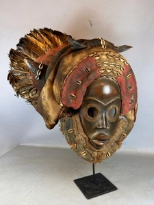 250876 - Large African Dan Mask - Yv. Coast. - Picture 1 of 11