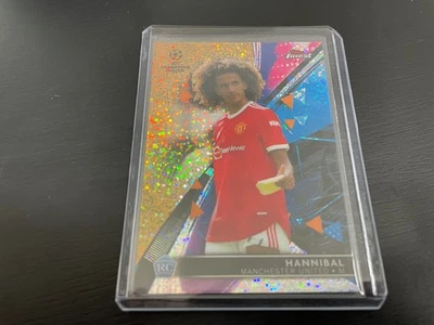 HANNIBAL 2022 TOPPS FINEST GOLD ICE REFRACTOR ROOKIE RC 49/50 NO.17 - Image 1 of 2