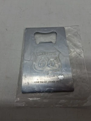Abridor de botellas Phillips 66, recuerdos de gasolinera de metal grabado Foto 1 de 4