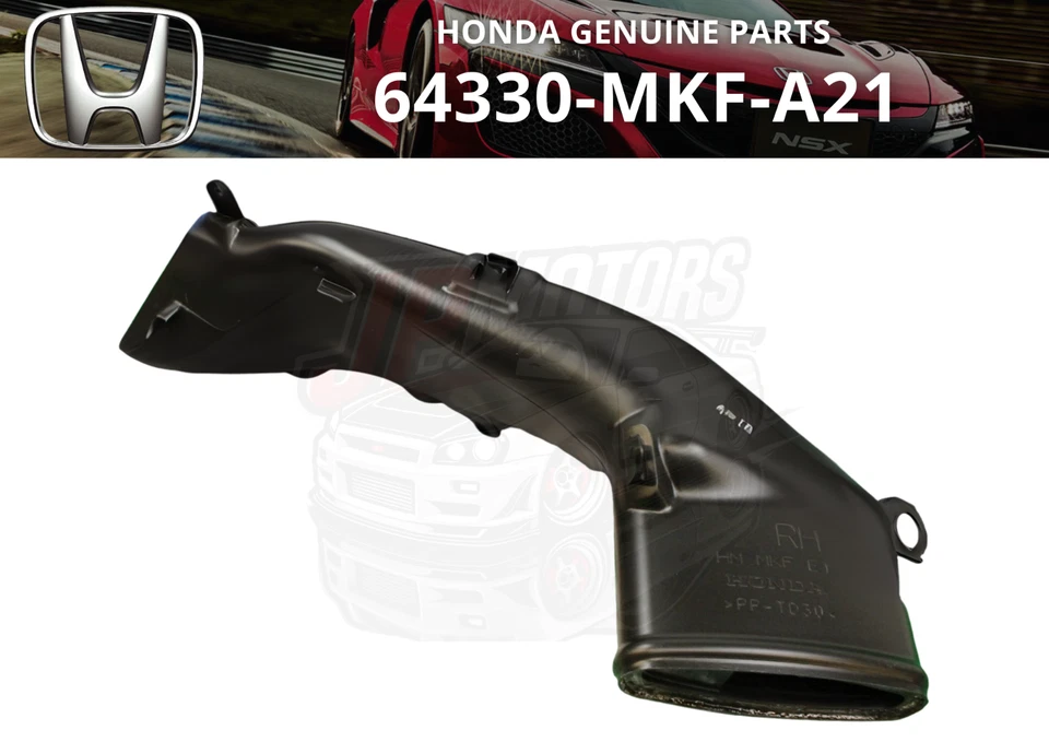 HONDA Genuino 2017-2023 CBR1000RR 64330-MKF-A21 CONDUCTO DE ADMISIÓN DE AIRE DERECHO Nuevo Japón Foto 1 de 4