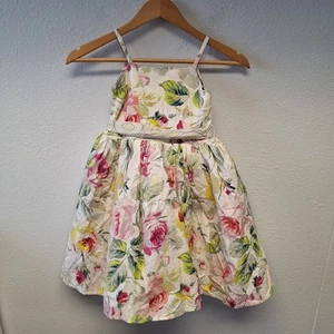 Magpie & Mabel Special Occasion Sparkly Floral Dress Sleeveless Multicolor Sz 6 - Picture 1 of 11