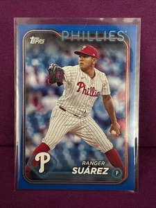 2024 Topps Update Series 2024 All-Star Game Ranger Suarez #ASG-30 Blue Parallel - Bild 1 von 2