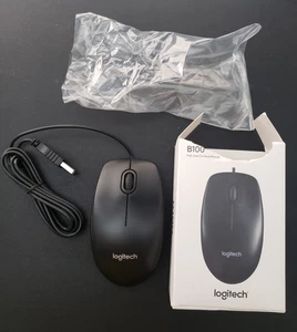 Logitech B100 (910-001439) Optical USB Mouse - Picture 1 of 10