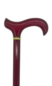 Wooden Classy Walking Cane in Mahogany - Picture 1 of 4
