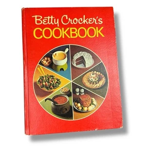 Betty Crocker Cookbook Red Pie 1972 Hardcover 15th Printing - Imagen 1 de 13