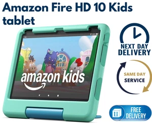 Amazon Fire HD 10 Kids tablet 13TH Gen 10.1" 2023 Release 32GB AGE 3+ EXCELLENT - Picture 1 of 10