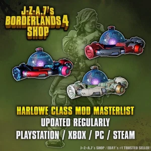 Borderlands 4✨HARLOWE CLASS MOD GRAVITAR BL4 SCIENTIST BIO-ROBOT ✅PC-PS-XBOX✨ - Picture 1 of 71