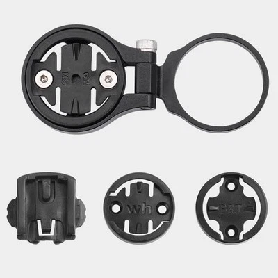 Brandneu Fahrrad Computer Halterung Halter Einstellbar Hohe Qualität Schwarz - Bild 1 von 4