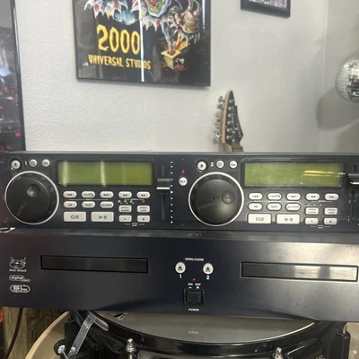 Stanton C.502 Dual Rackmount Digital Plays MP3 Cds - Image 1 of 4