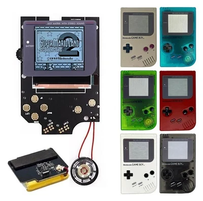 Game Boy DMG Laminated IPS Kit w/ Shell & USB-C LiPo Battery Gameboy *NO SOLDER* - Image 1 of 4