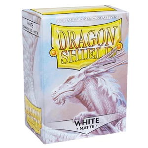 Dragon Shield Mate Tamaño Estándar Mangas - Blanco (Paquete de 100) - Imagen 1 de 2