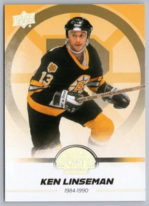 KEN LINSEMAN 2023-24 UD BOSTON BRUINS CENTENNIAL CENTURY NO 6 #022/100 31936 - Bild 1 von 2