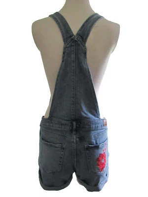 Mono corto bordado Hollister Juniors S Boyfriend vintage elástico Foto 1 de 4