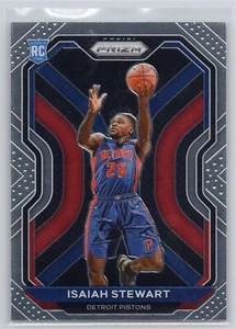 2020 Panini Prizm #254 Isaiah Stewart Detroit Pistons RC - Picture 1 of 2