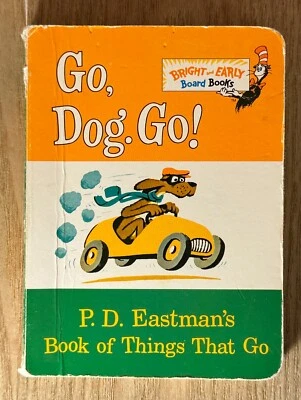 GO, DOG. GO! Board Book by P.D. Eastman - 1st Random House BEBB Ed, 1997 - Image 1 of 4