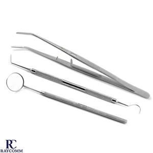 Dental Hygienist Examination Probe Endodontic Mouth Tooth Inspection Dentist Set - Imagen 1 de 4