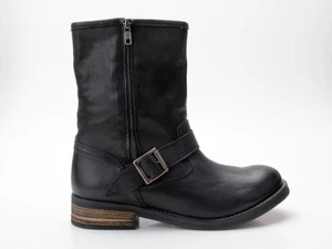 Buffalo Damen Stiefel Biker Boots 1605 Sauvage schwarz - Bild 1 von 6