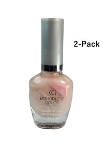 2-Pack CoverGirl Boundless Color Base Coat Nail Polish 0.37 oz - Pink Champagne - Picture 1 of 6