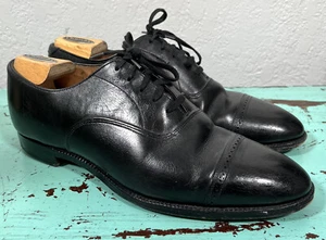 Church’s x Brooks Brothers Black Leather Cap Toe Dress Shoe US 10 D - ENGLAND - Picture 1 of 10