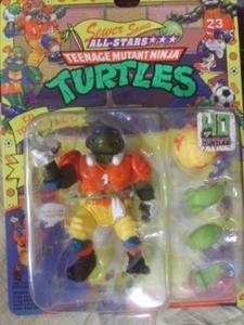 TMNT~TEENAGE MUTANT NINJA TURTLES~SEWER SPORTS~ALL STARS~T.D. TOSSIN' LEO~NIP - Picture 1 of 4
