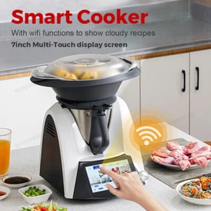 1500W Multifunction Intelligent Automatic Stir Fry Pot Kitchen Robot Cooking - Picture 1 of 14