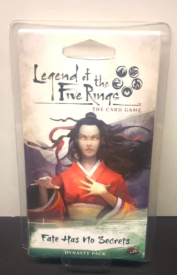 New Sealed Legends Of The Five Rings Lcg Fate Has No Secrets Dynasty Pack - Image 1 of 4