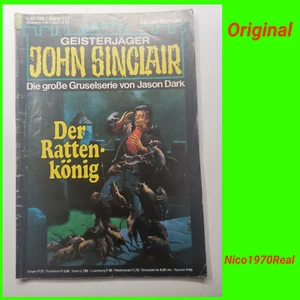 John Sinclair -  Heft Nr 117 - Der Rattenkönig -  Jason Dark #B/3-12 - Bild 1 von 3