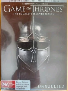 Game of Thrones, Seventh Season, 6 Discs, Region 4 , Free Bubble wrap POSTAGE !! - Picture 1 of 6
