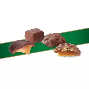 RUSSELL STOVER SUGAR FREE ASSORTED CARAMELS CHOCOLATE CANDY BULK VALUE BAG-LIMIT - Picture 1 of 4