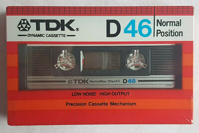 Tdk D46 1982 Japan Dynamic Cassette Audio Normal Position Type I ( 1 ) K7 D 46 • 12.90€
