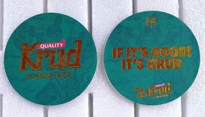 Krud Beer Coaster Mat 1st Issue 2022 Collectible Hard To Find In The US Rare 2 - Picture 1 of 5
