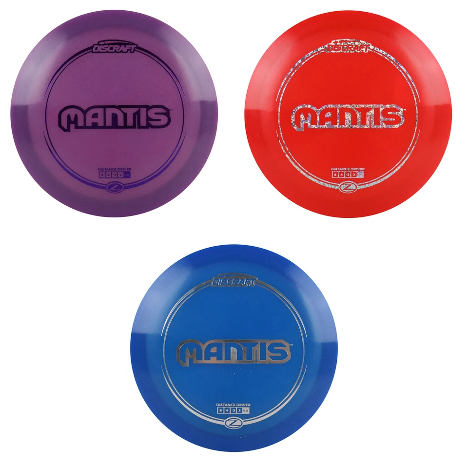 Discraft Disc Golf Z Line Mantis Distance Driver 8/4/-2/2 - Choose Exact - Image 1 of 1