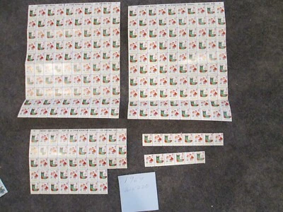 1964, 1967, 1971  USA CHRISTMAS SEALS -STAMPS LARGE LOT  of OVER 600 Stamps - Image 1 of 3