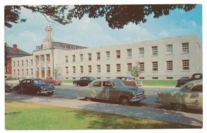 Postal cromada 1960 City Hall Peterboro Ontario Peterborough ON George Street - Imagen 1 de 2