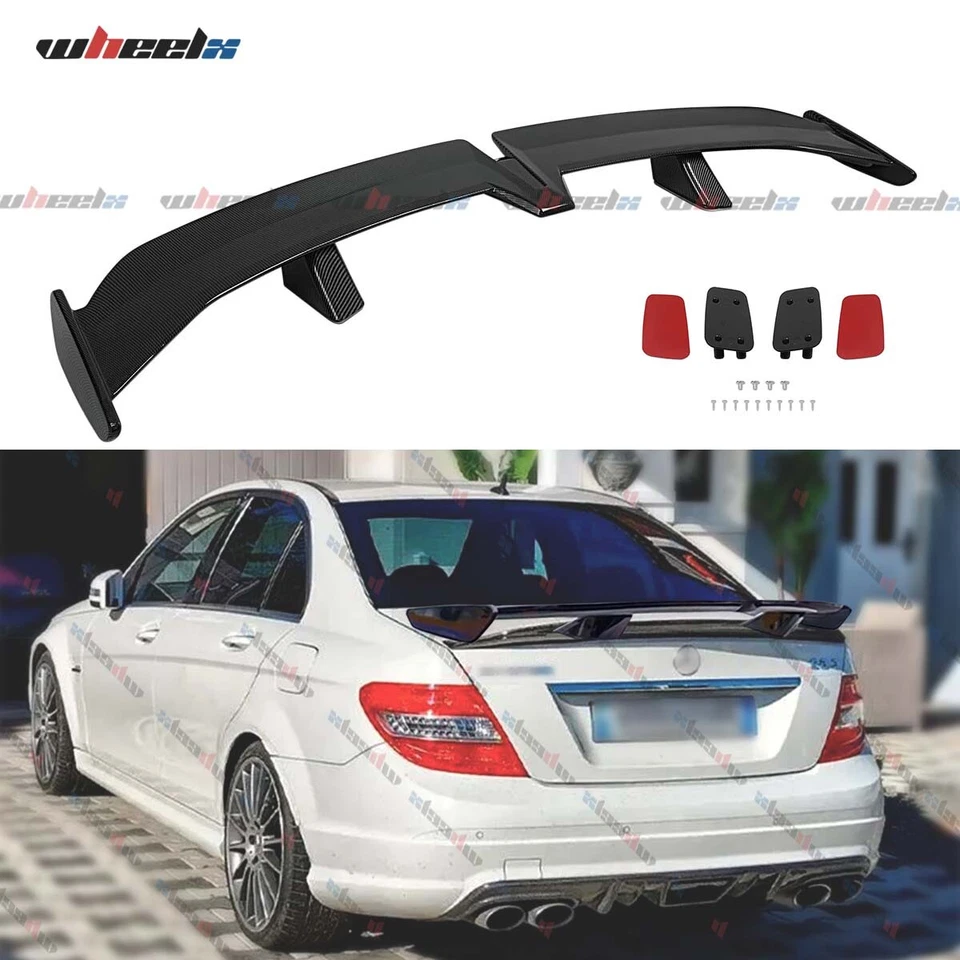 Alerón trasero de carbono para Mercedes Benz SLK CLA 54" GT PRO Style Racing Foto 1 de 4