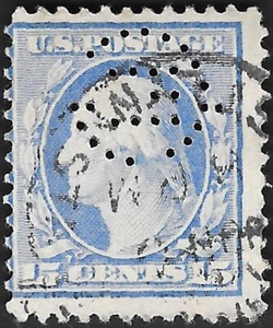 US Scott #382 1911 George Washington 15C - Bild 1 von 1