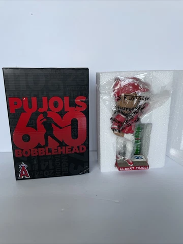 Albert Pujols 600th Homerun Bobblehead SGA LA Angels Cover