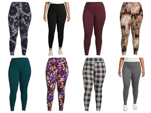 Terra & Sky Plus Size Legging - Many Colors - Sizes 0X,1X.2X,3X,4X,5X - Comfort - Picture 1 of 21