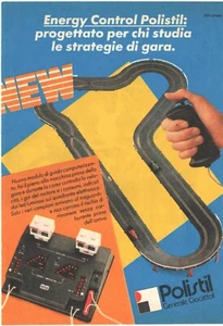 Polistil Pista Energy Control Pubblicità 1985 Italian Magazine Advertising 18x13 - Picture 1 of 1