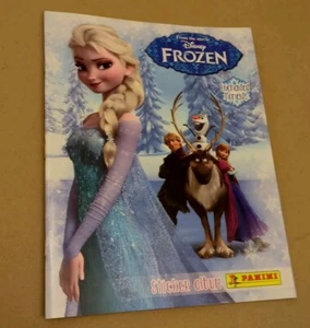 Panini Disney Frozen Enchanted Moments Sticker Album + 6 Unused Stickers - NEW - Picture 1 of 5