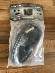BUSH SCART Lead Cable TV . Gold Plated 1.5m - Picture 1 of 1