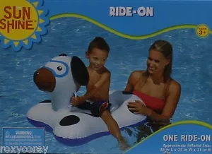 Sun Shine Puppy Dog Ride On Float 38 x 21 x 21 Edades 3 + Nuevo en caja - Imagen 1 de 1